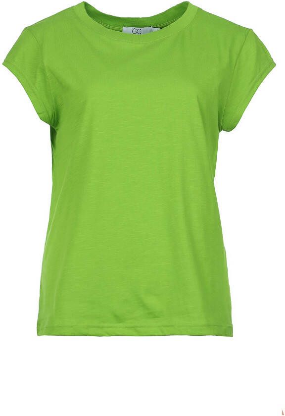 CC Heart T-shirt met ronde hals Classic groen