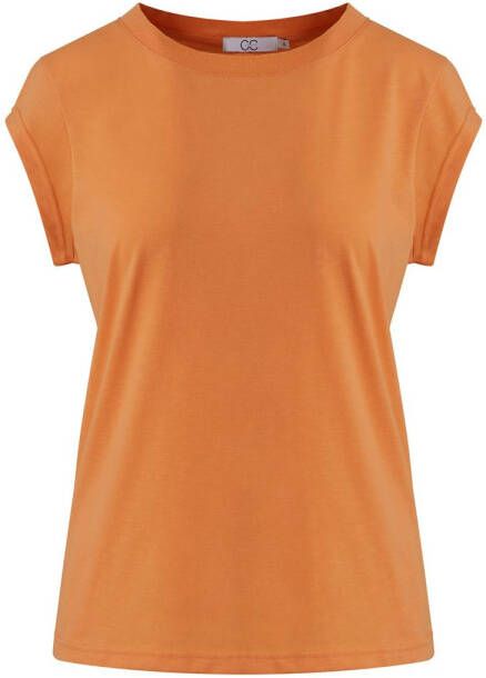 CC Heart T-shirt met ronde hals Classic oranje