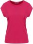CC HEART Dames Tops & T-shirts Basic T-shirt (b0017) Roze - Thumbnail 2
