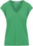 CC HEART Dames Tops & T-shirts Basic V-neck T-shirt Groen - Thumbnail 2