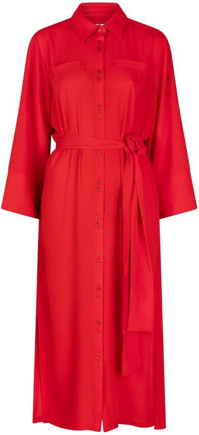 CHPTR S Maxi-jurk Necessity rood