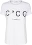 Co'Couture Dames Coco Signature T-Shirt White Dames - Thumbnail 1