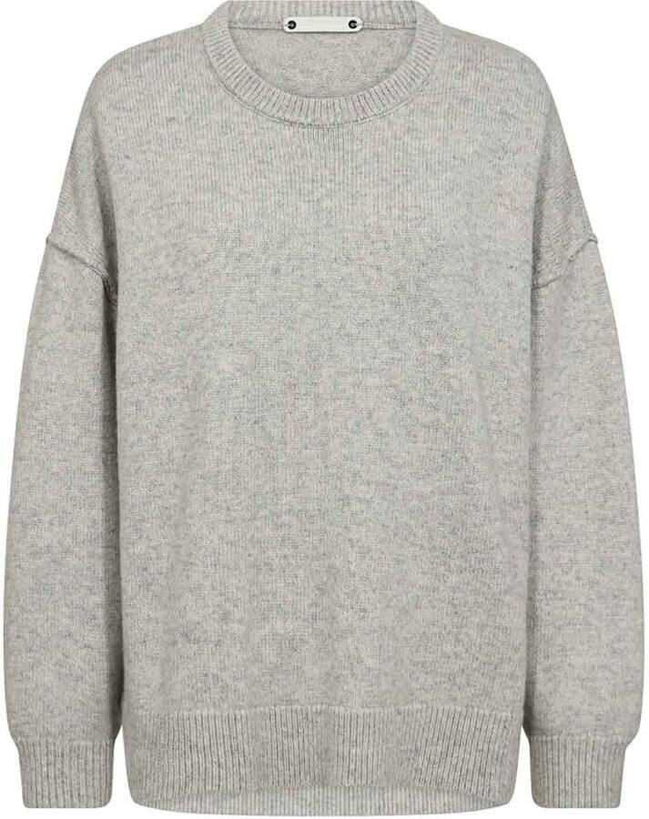 Co'Couture Basic sweater Maja grijs