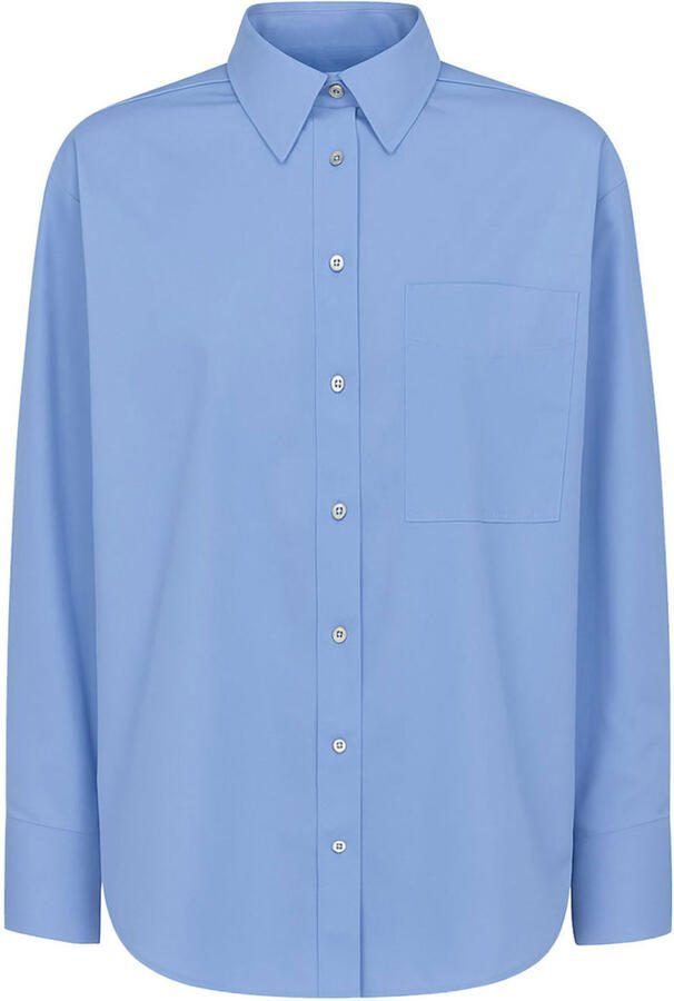 Co'Couture Katoenen blouse Poppy blauw