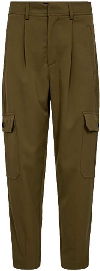 Copenhagen Muse Cargo broek Tailor groen