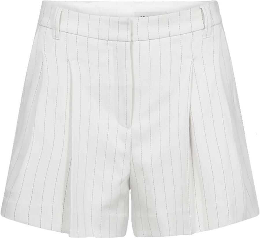 COPENHAGEN MUSE Dames Broeken Cmtailor-shorts Stripe Creme - Foto 5