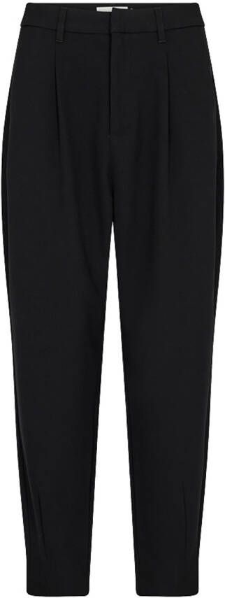 Copenhagen Muse Pantalon met geknepen pijp Tailor zwart