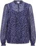 Dante 6 Stijlvolle Blouses voor Vrouwen Blauw Dames - Thumbnail 1