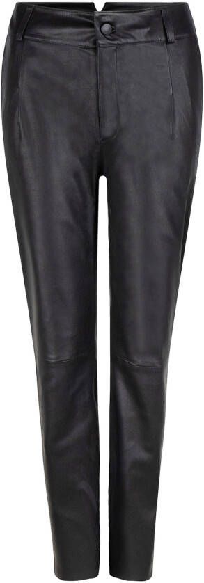 Dante 6 Stretch leather pantalon Anouq zwart