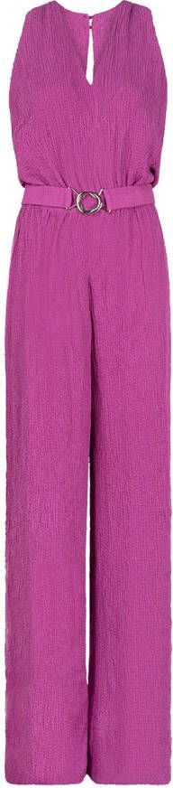 Dante 6 Gesmokte jumpsuit Obaldia zwart