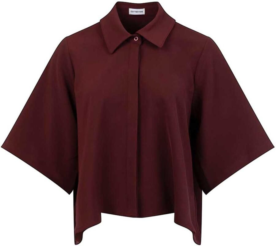 Est'Seven Blouse Alijah bordeaux
