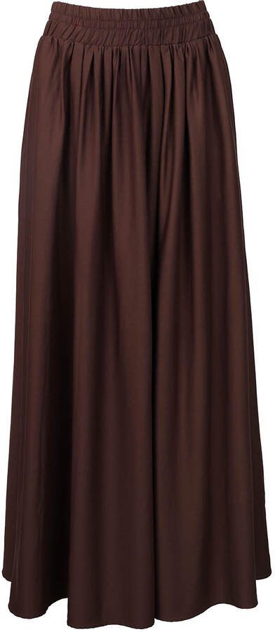 Est'Seven Poplin maxi-rok Aylin bruin - Foto 3
