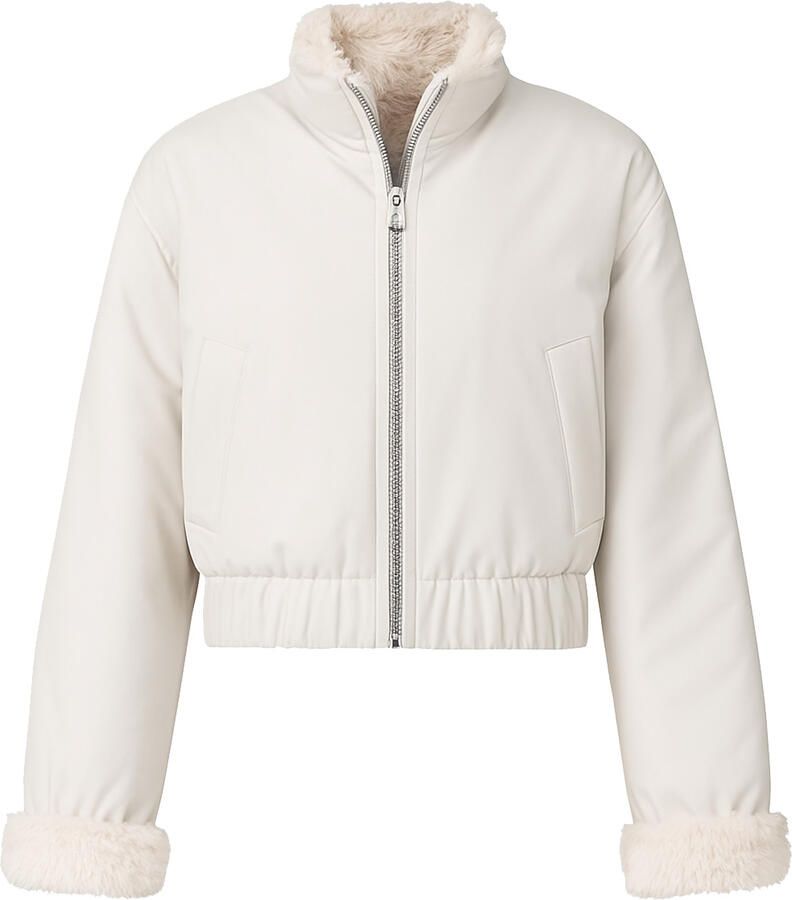 EST'SEVEN Dames Jassen Kinski Wild Jacket Creme - Foto 5