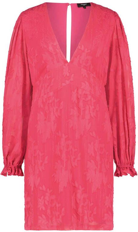 Freebird Jurk met bloemenpatroon Marlene roze