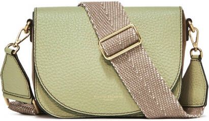 Gianni Chiarini Leren crossbody tas Tara groen