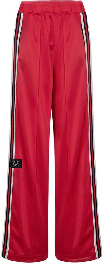 HAUTE L'AMITIÉ Haute L'Amitié Dames Broeken Baggy Rn Track Tall Pants Rood - Foto 5
