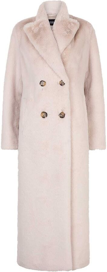 Ibana Faux fur mantel Camille naturel - Foto 5