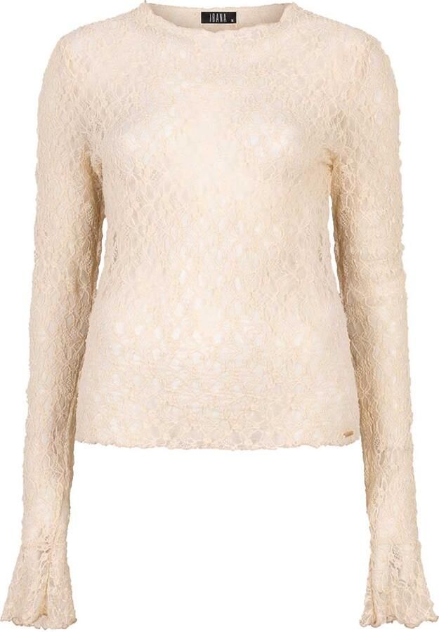 IBANA Dames Tops & T-shirts Taola Ecru - Foto 5