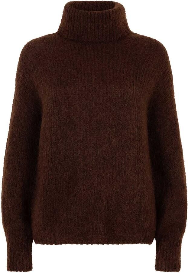 IBANA Dames Truien & Vesten Kira Bruin - Foto 5