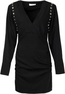 IRO Mini-jurk met studs Pemil zwart