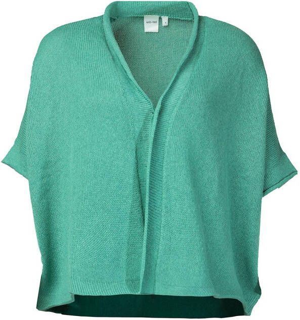 Knit-ted Katoenen vest Jolis Aqua