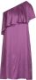 Kocca Viscose mini dress Purple Dames - Thumbnail 1