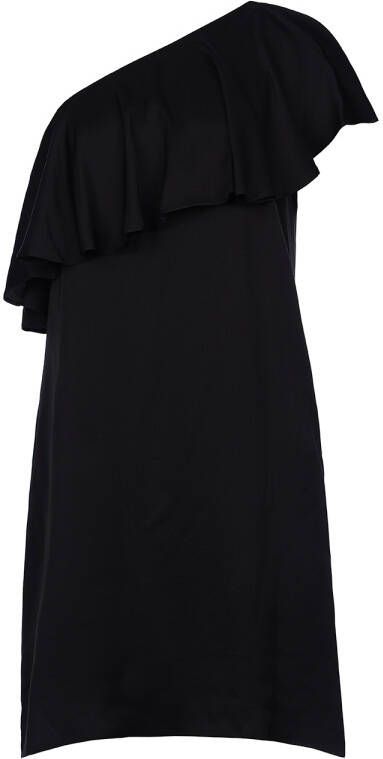 Kocca One-shoulder jurk Lanill zwart