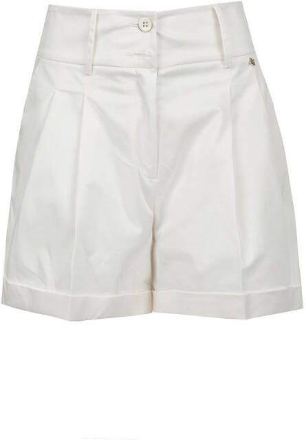 Kocca Poplin short Nelalle wit