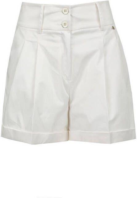 Kocca Poplin short Nelalle wit