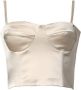 Kocca Satijnen bustier top Grelarr naturel - Thumbnail 2