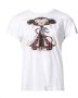 Liu Jo Mode T-Shirt Wit LiuJo Monkey White Dames - Thumbnail 2