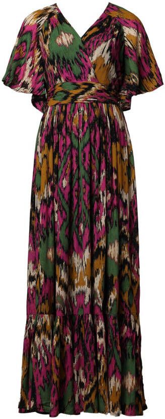 Louizon Maxi-jurk met print Jordanie multi