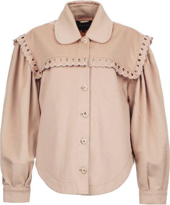 Magali Pascal Flannel jas Clementine lichtroze