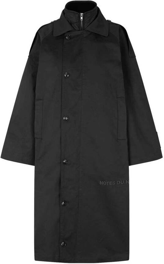 Notes Du Nord Iron Coat Jas 13285 902 Noir Zwart Dames