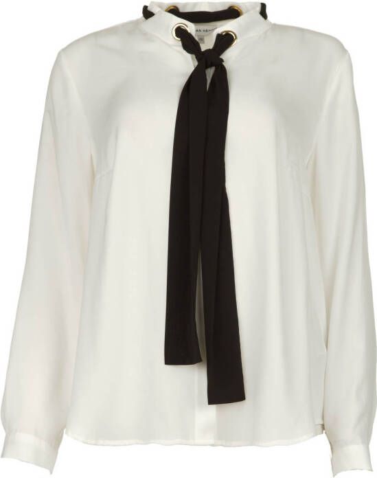 Silvian Heach Blouse met strikdetail Bekiri wit