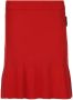 Silvian Heach Rok met ruche detail Edgeriz bordeaux - Thumbnail 1