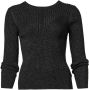 SILVIAN HEACH Dames Truien & Vesten Maglia M l -sweater Zwart - Thumbnail 2