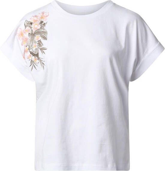 Twinset T-shirt met borduursel Ines wit