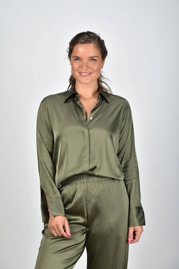 Academia blouse Lea 71D17-531 groen