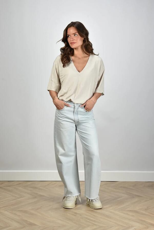 Agolde jeans Low Curve Fray A238-1535 flourish