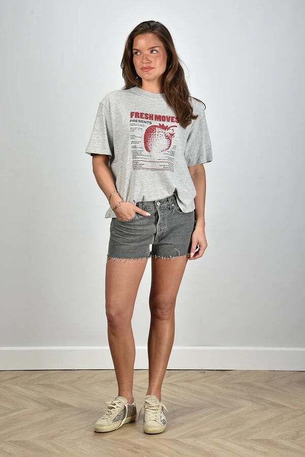 Agolde shorts Parker A026-1683 union
