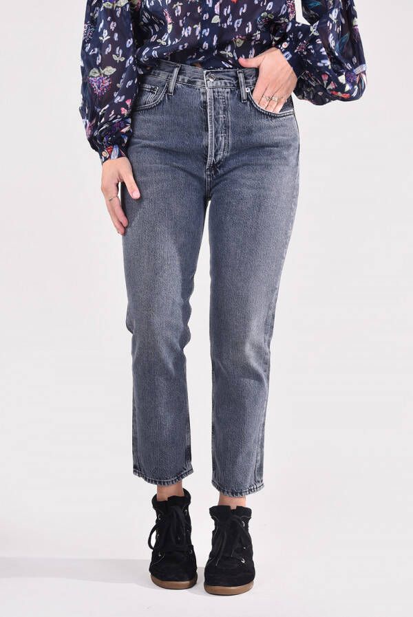 Agolde jeans Riley A056-1348 grijs