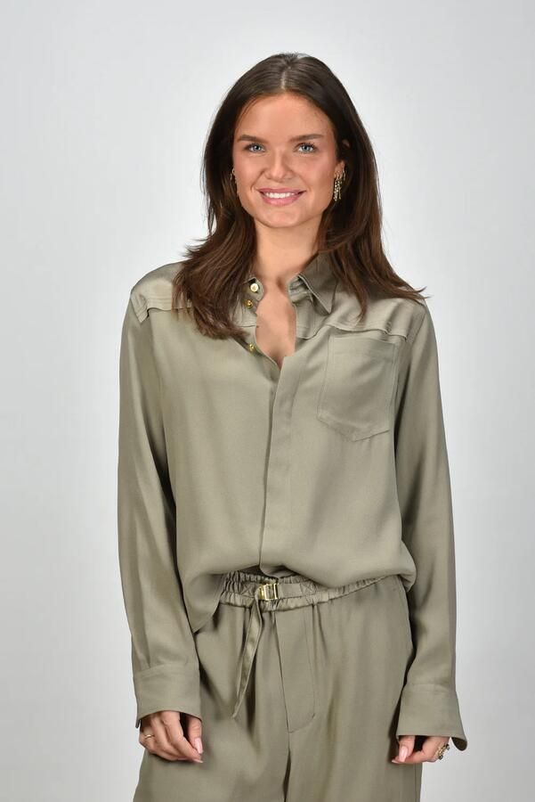 Ami Paris blouse FSH020.AC0014 ash