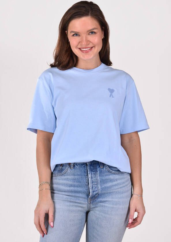 Ami Paris t-shirt Tonal ADC UTS004.726 blauw