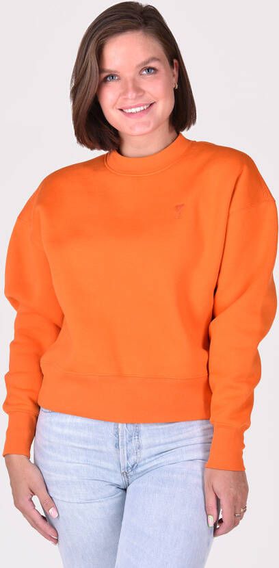 Ami Paris trui Tonal ADC USW012.740 oranje