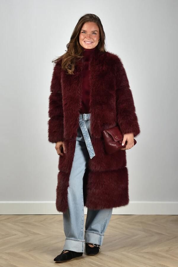 APParis jas Sylke F5CT345MRL merlot