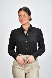 Equipment blouse Leona T0005FQ23 zwart