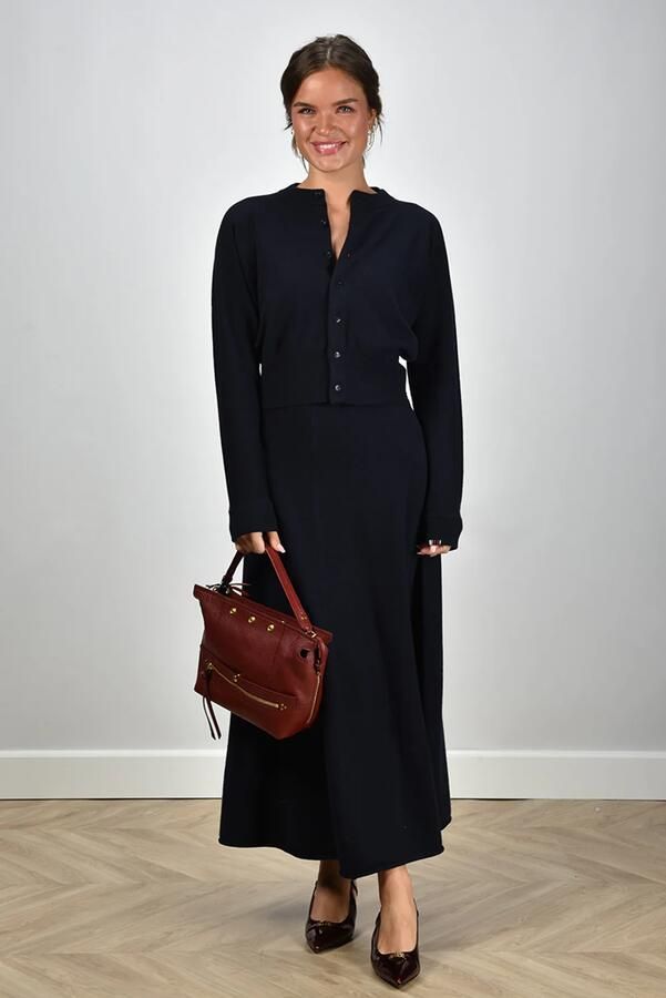 Extreme Cashmere rok Ease 388 navy