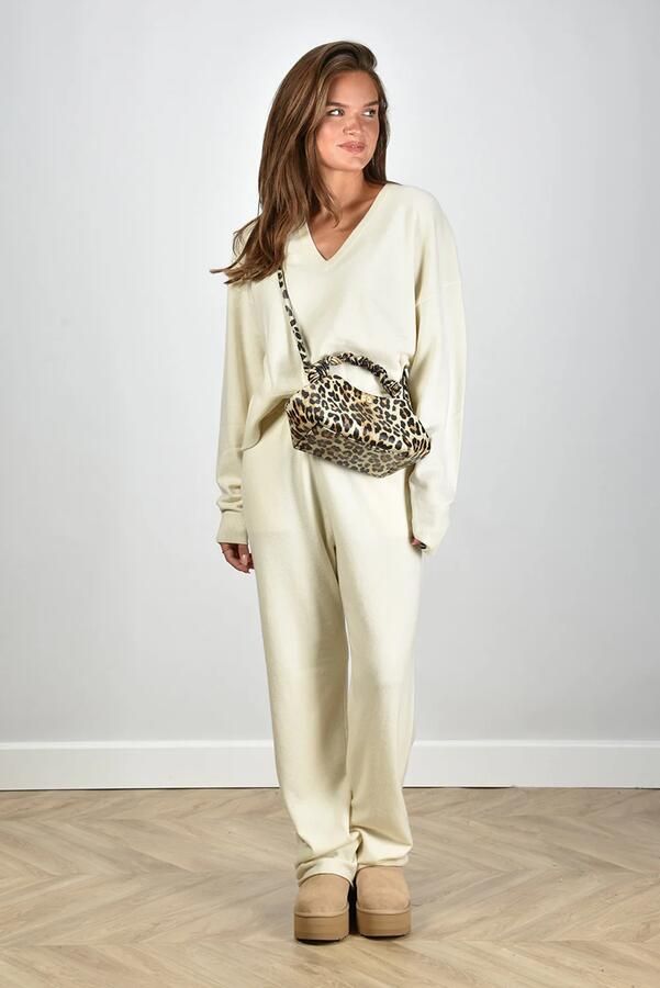 Extreme Cashmere broek Rush 320 cream