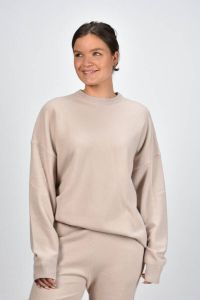 Extreme Cashmere trui Crew Hop 53 creme